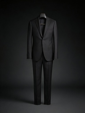 经典黑色西装