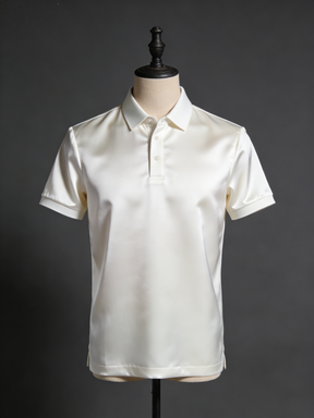 丝光棉Polo