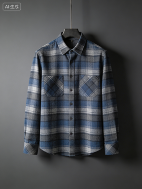 格纹衬衫